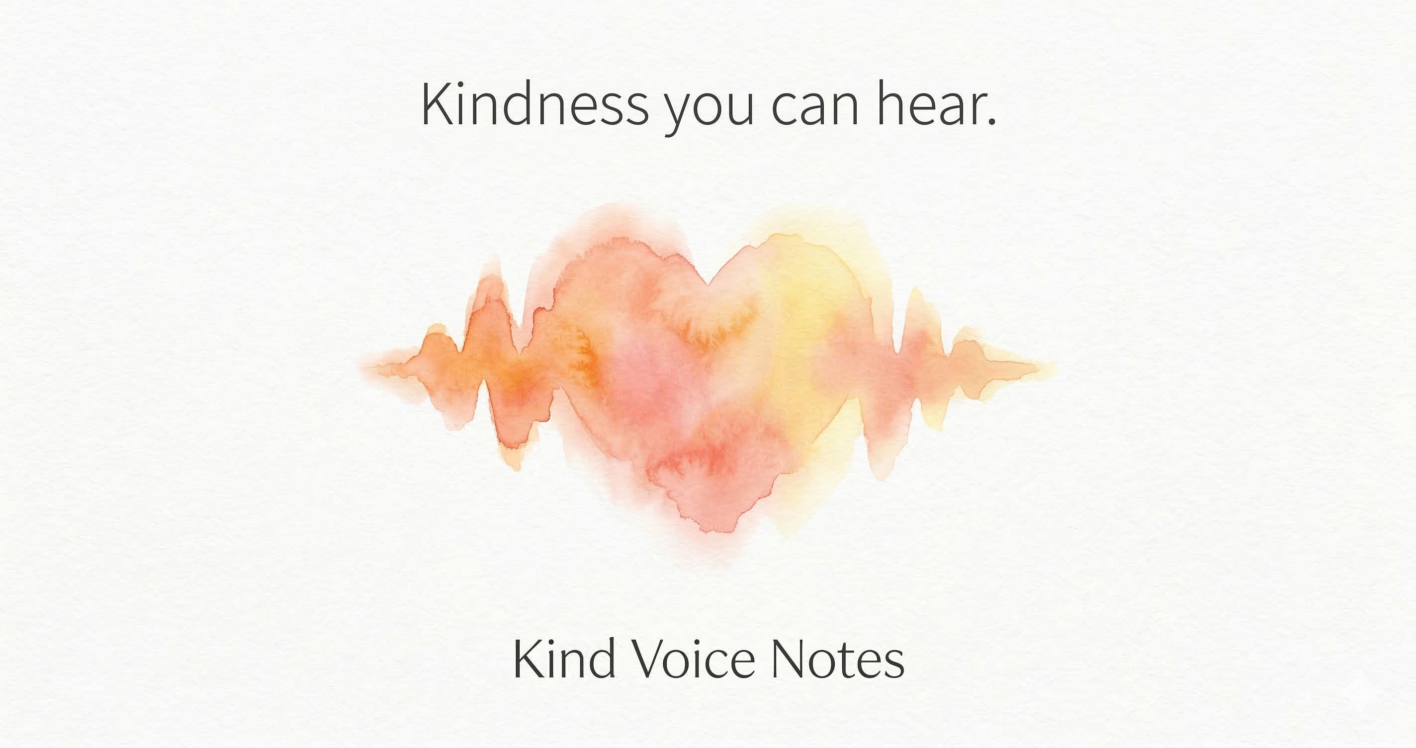 Kind Voice Notes screenshot